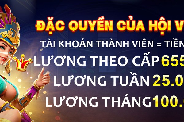 Tổng quan các cấp độ VIP và phần thưởng độc quyền tại mcw18